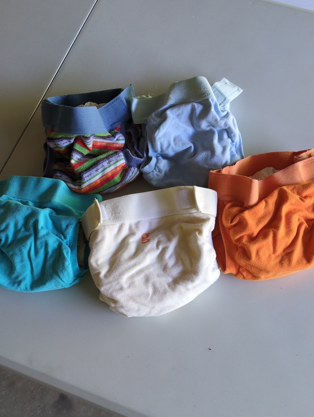 Kids G Baby Reusable Diapers- Multi-Color Pack